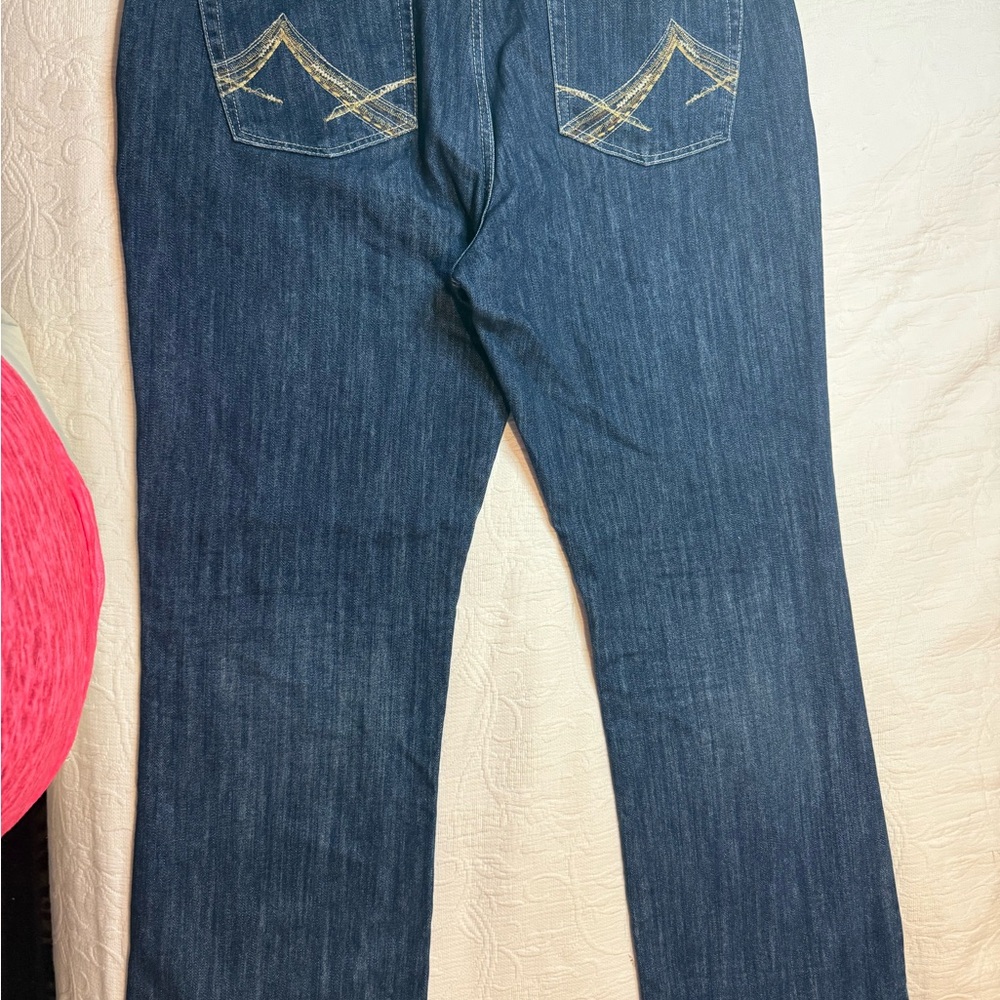 FR Wrangler Dark Blue Straight Jeans size 40x32